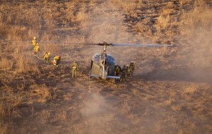Se extinguieron focos de fuego en Concepción y Santo Tomé
