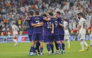 La Selección goleó a Emiratos Árabes a días del inicio del Mundial