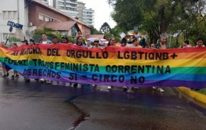 Marcha del Orgullo: la lluvia no detuvo la alegría