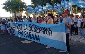 Corrientes se sumó a la Jornada por la Soberanía del Río Paraná