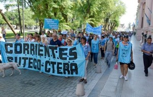 Convocan a nuevo paro docente escalonado de 72 horas