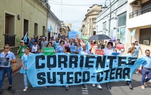 Alta adhesión al paro docente convocado por SUTECO y CTERA