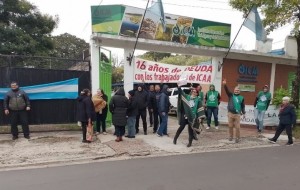 Los trabajadores del ICAA siguen de paro por una deuda histórica