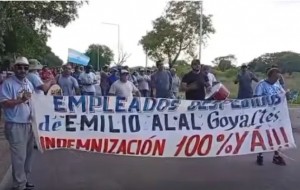 Reactivan protestas por Alal y crece el conflicto en Goya